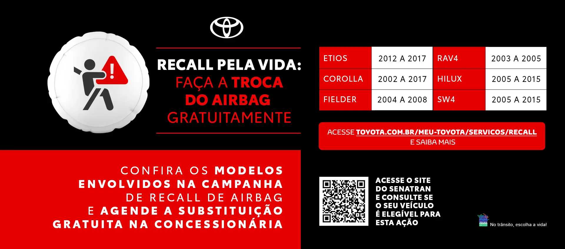Recall pela vida